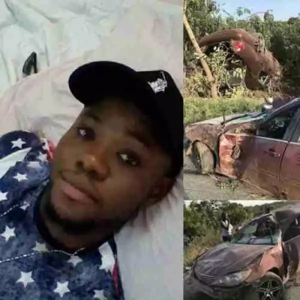 Yoruba Actor, Jamiu Azeez, Involved In Car Crash (Photos)
